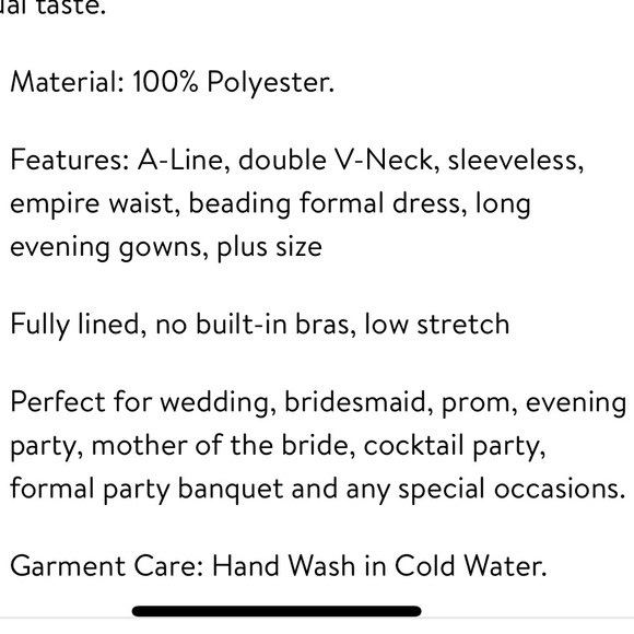 Rose Gold Metallic Spaghetti Strap Evening Gown Prom Dress Bridesmaid MOB - Picture 7 of 8